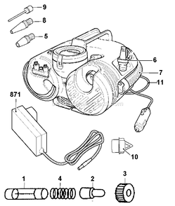 Page A Diagram and Parts List for ASI500 Type 1 Black and Decker Miscellaneous
